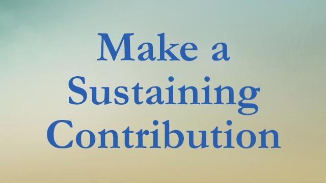 Make A Sustaining Contribution