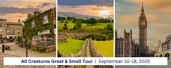 All Creatures Great and Small Tour - September 10-18, 2025